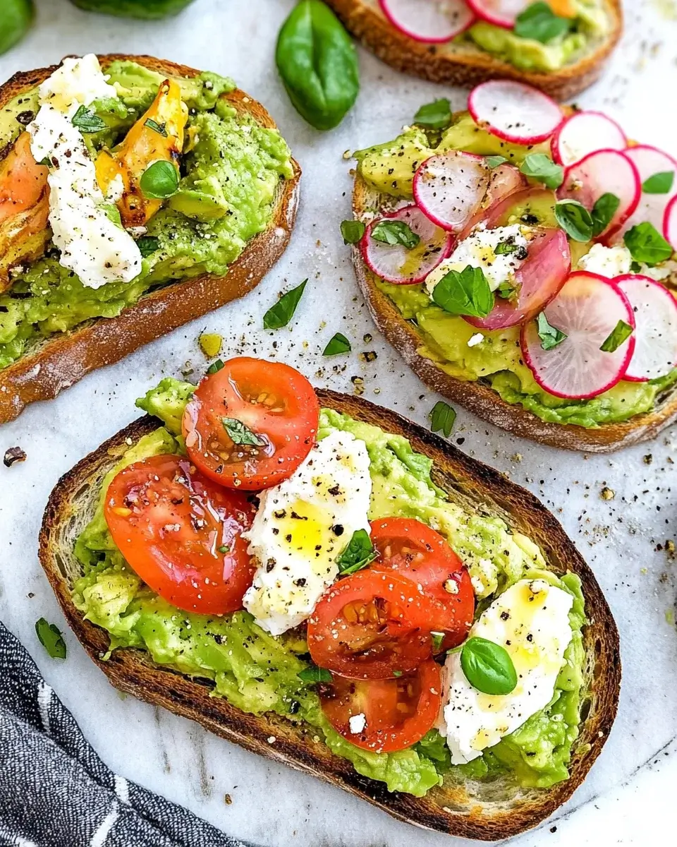 Avocado Toast: Köstliches Rezept mit Rührei und Radieschen!