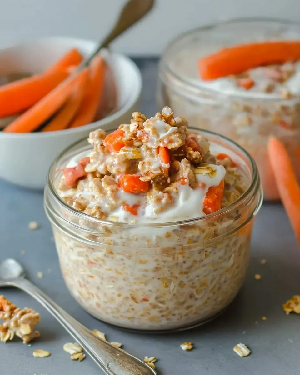 Carrot Cake Overnight Oats: Ein Genuss für jeden Morgen!