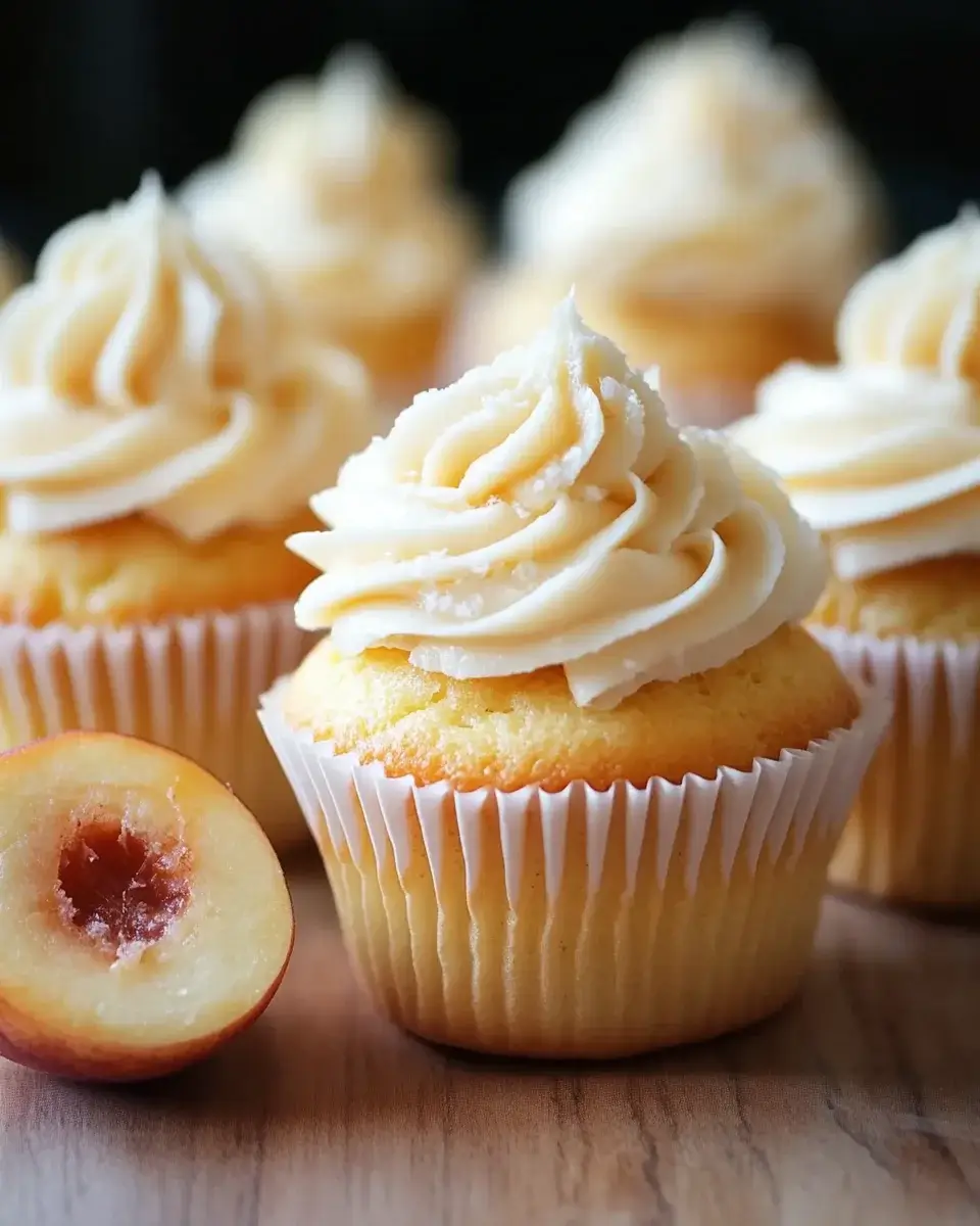 Honig-Pfirsich-Cupcakes: Ein himmlisches Rezept!