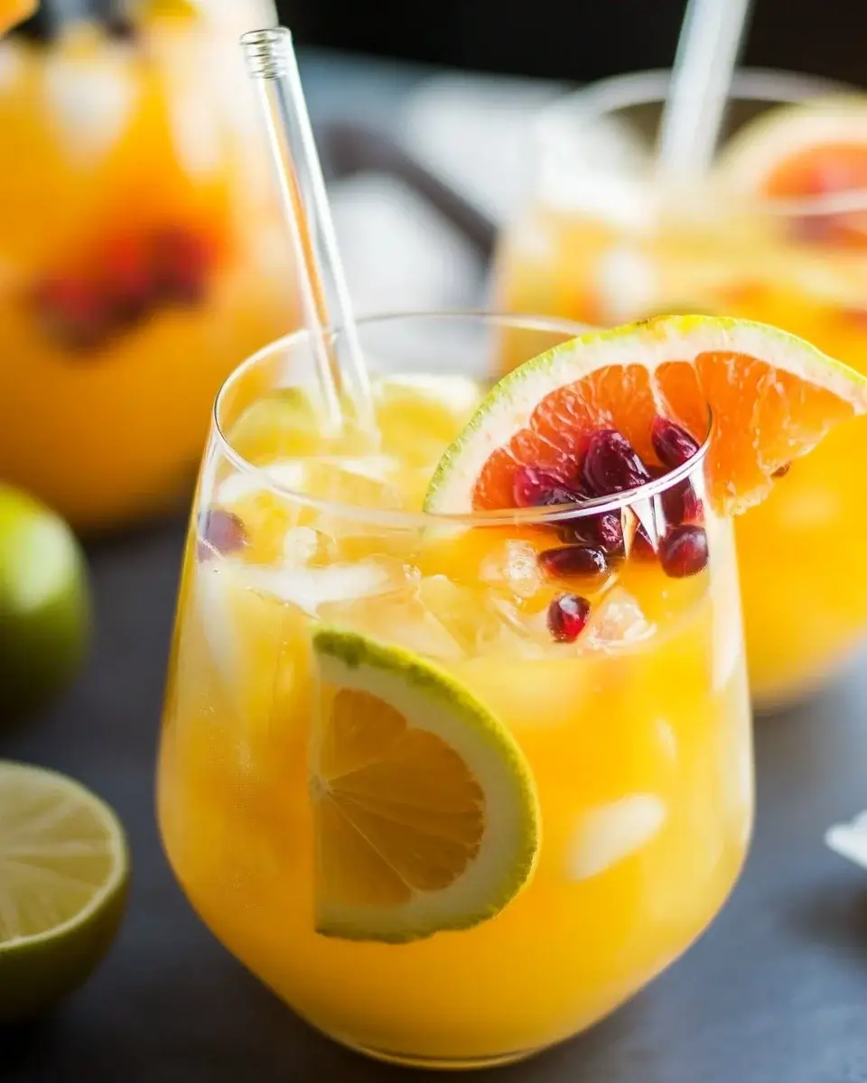 Tropical White Wine Sangria: Ein erfrischendes Rezept!