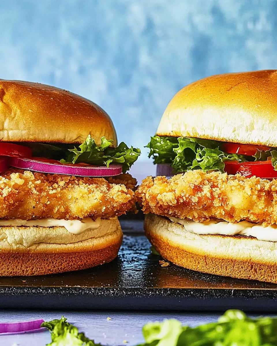 Crispy Chicken Caesar Sandwich: Ein Genuss für Gourmets!