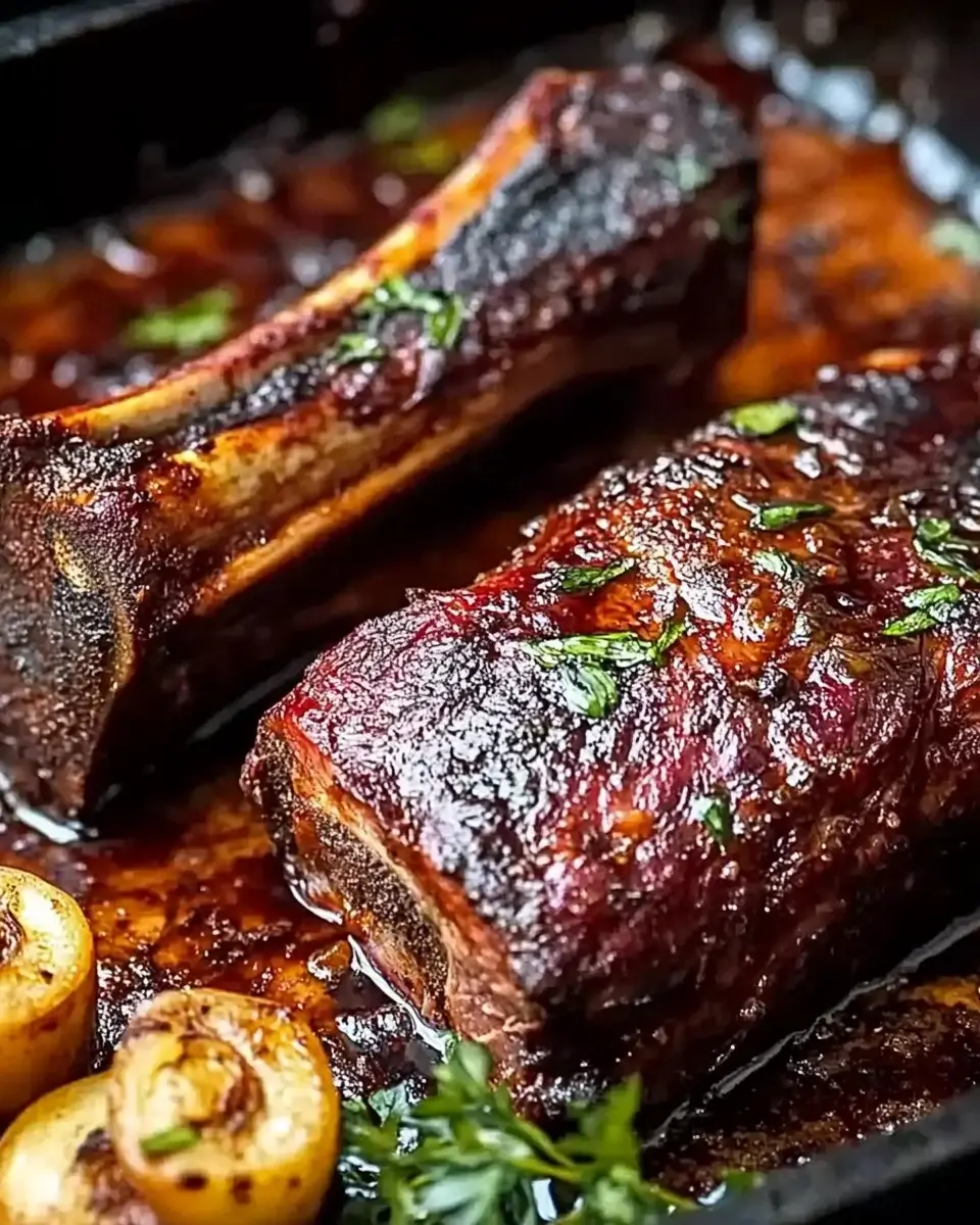Caramelized Slow Roast Asian Beef Short Rib: Lecker genießen!