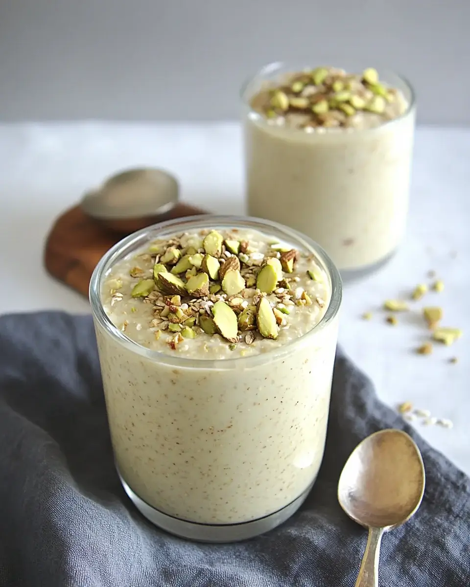Pistachio Overnight Oats: Köstlich und gesund zubereiten!