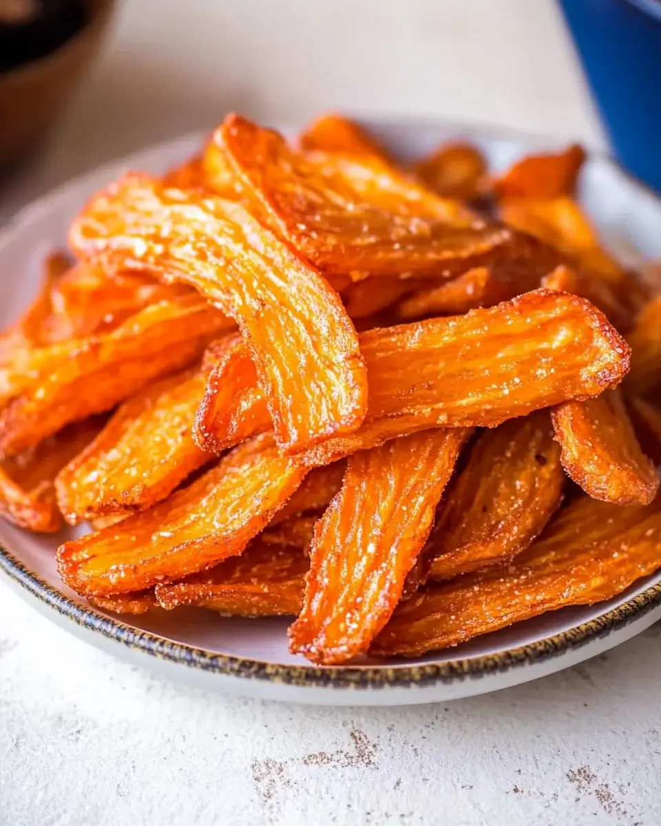 Air Fryer Karottenchips: Gesunde Snacks selbst machen!