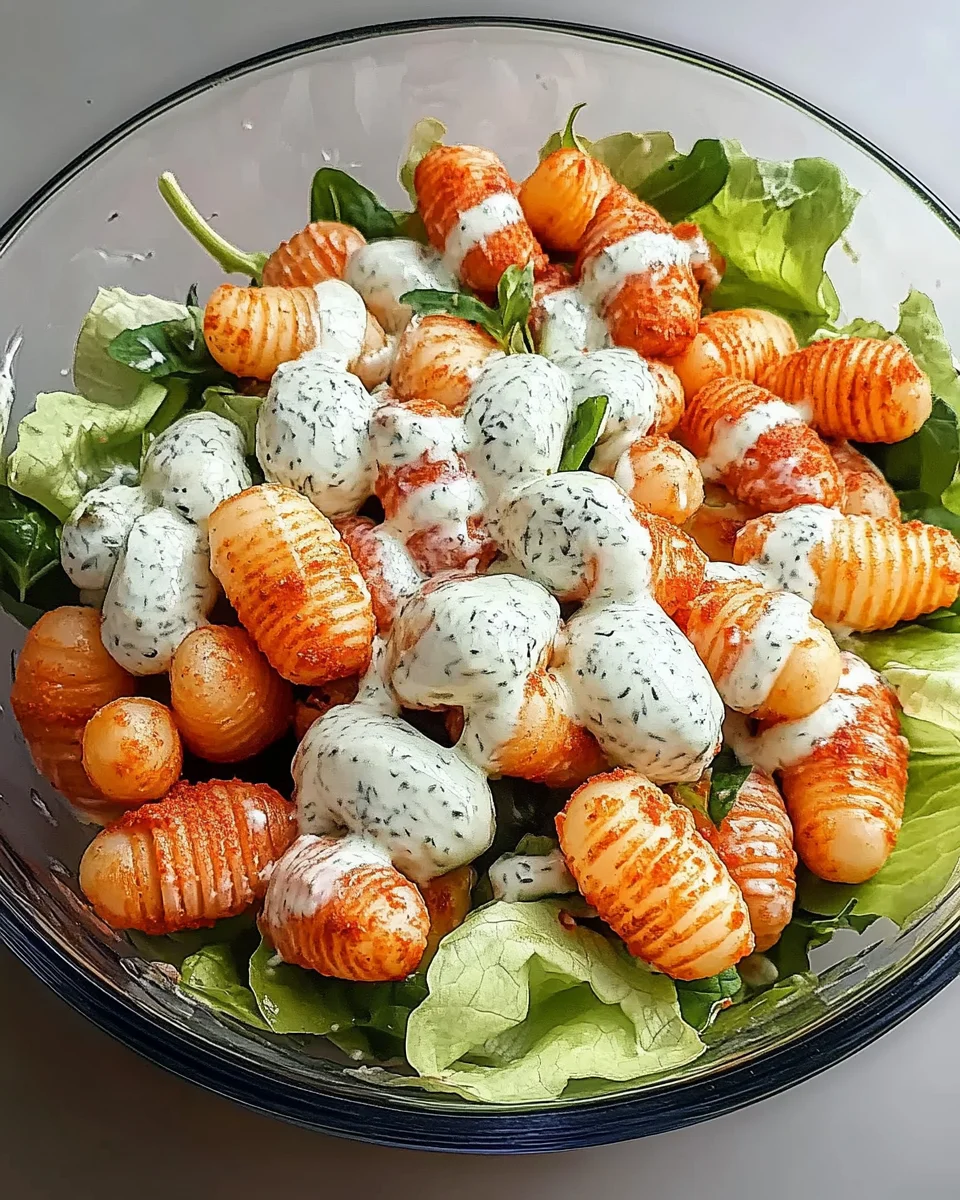 Knuspriger Gnocchi-Salat: So frisch und lecker!