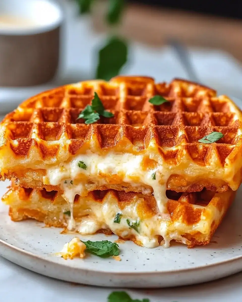 Low Carb Grilled Cheese Chaffle – Gesund und lecker!