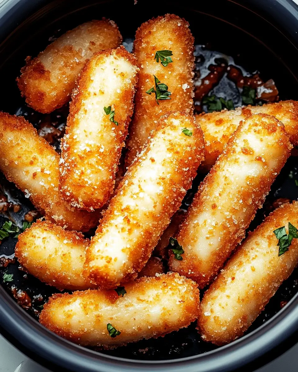 Air Fryer Mozzarella Sticks Recipe: Einfach lecker genießen!