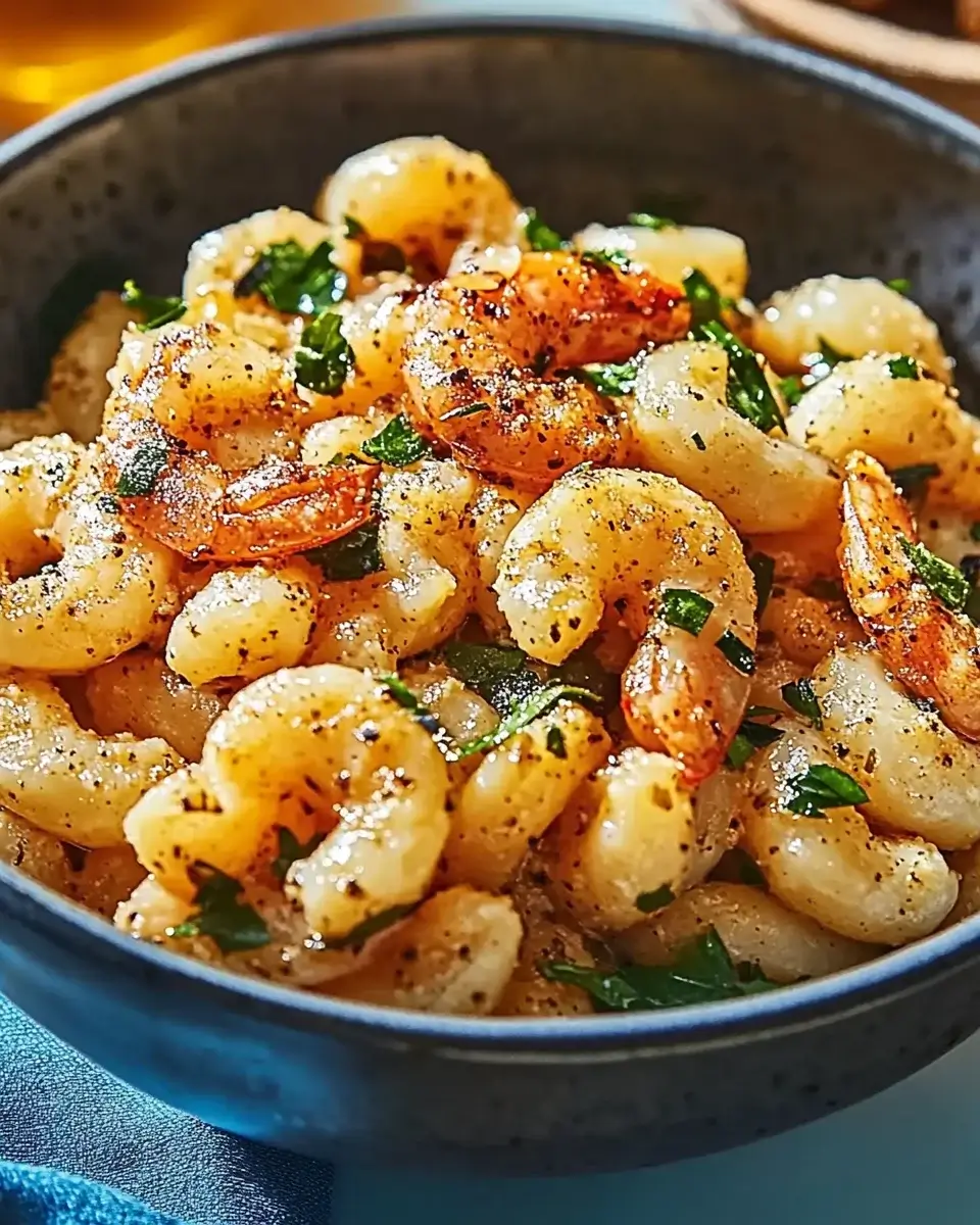 Spicy Blackened Shrimp Cavatappi: Ein köstliches Rezept!