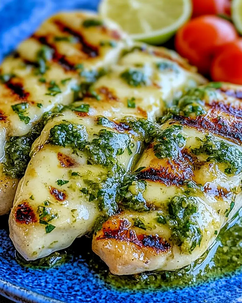 Grilled Salsa Verde Pepper Jack Chicken einfach zubereiten!