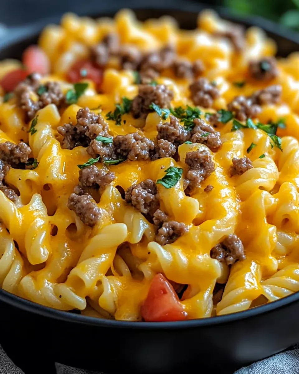 Cheeseburger-Auflauf: Ein einfaches Rezept für Genuss!
