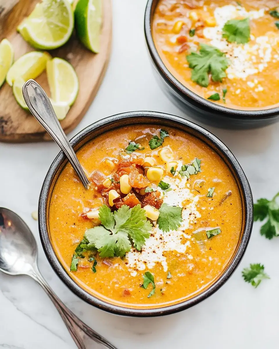 Slow Cooker Mexican Street Corn Soup: Einfach genießen!