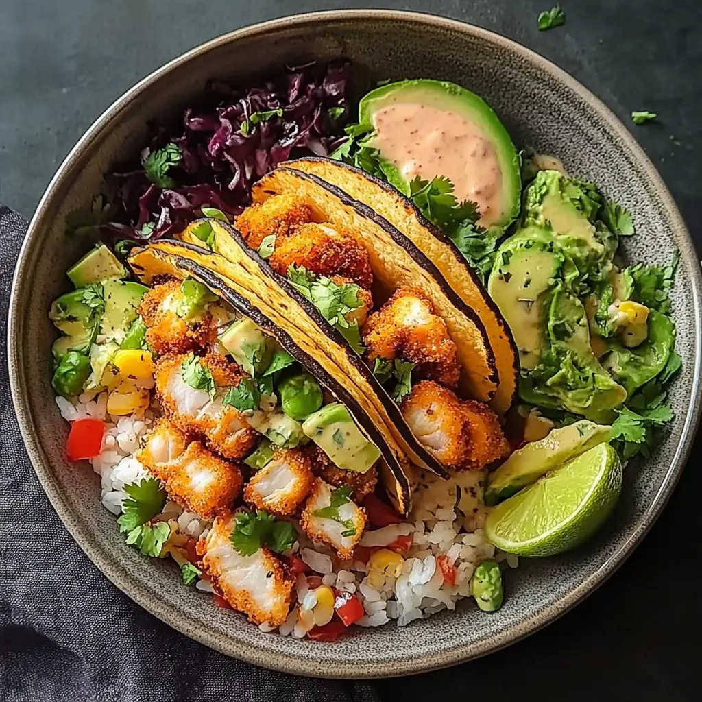 Crispy Fish Taco Bowls: Einfach und köstlich zubereiten!