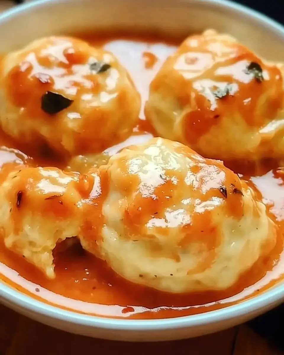 Tomatensuppe mit Käse-Teigtaschen ganz einfach selber machen!