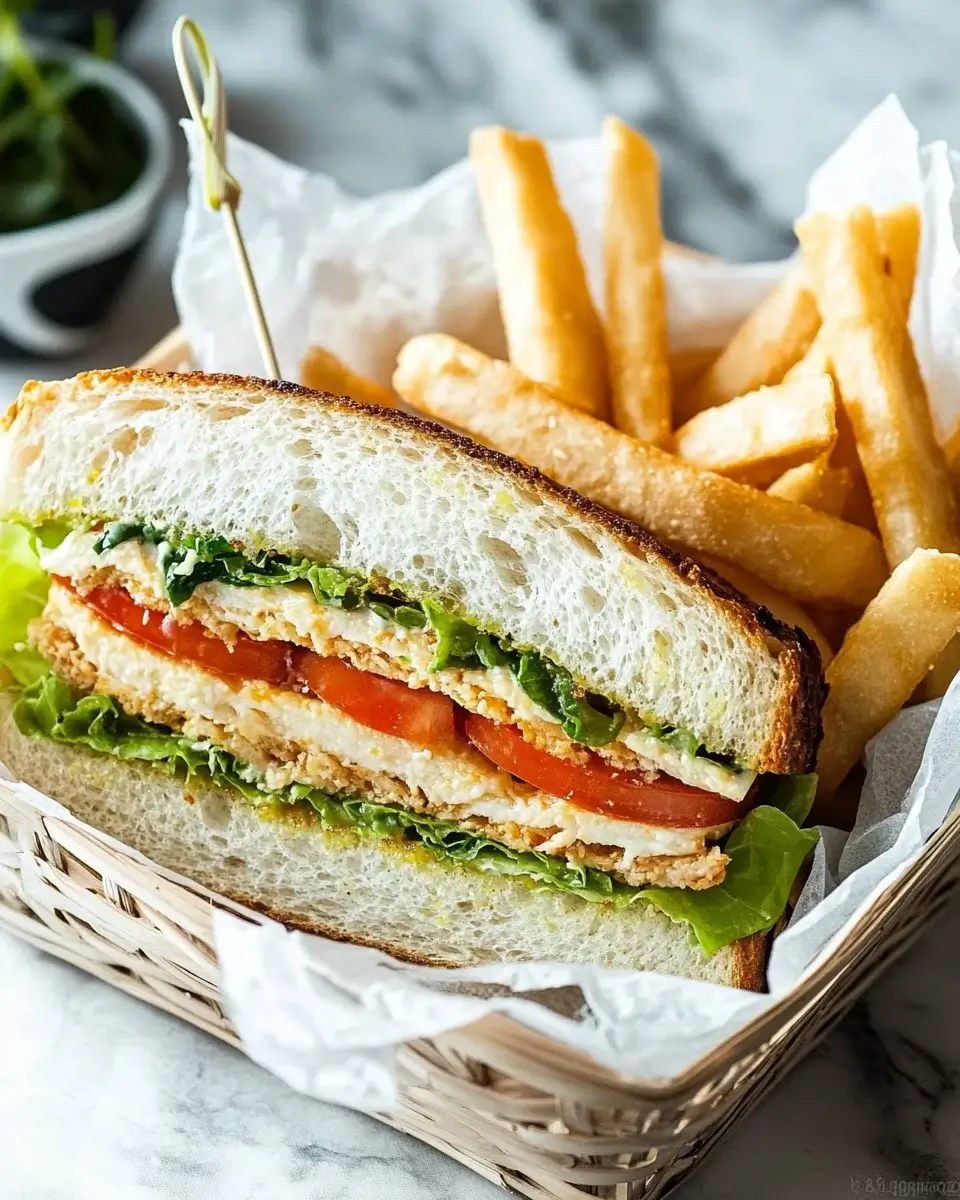Crispy Chicken Sandwich: Genießen Sie den knusprigen Genuss!