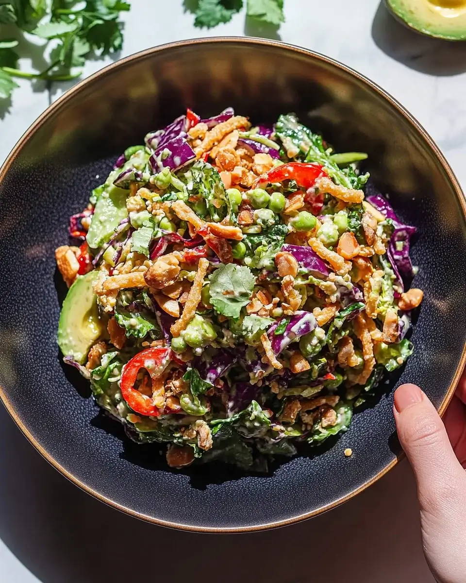 Peanut Crunch Salad: So gelingt der erfrischende Salat!