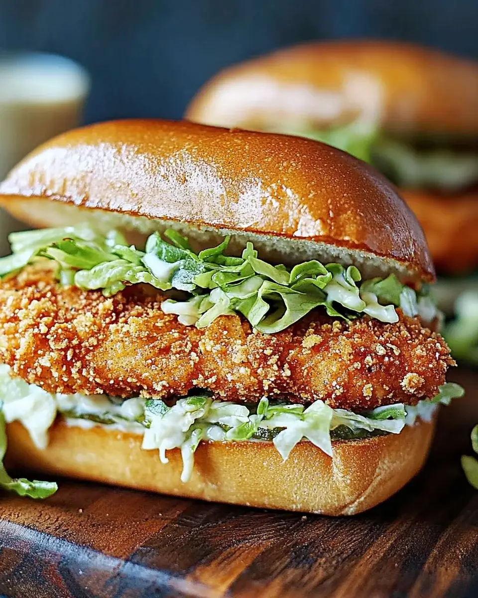 Crispy Chicken Caesar Sandwich: So gelingt es perfekt!
