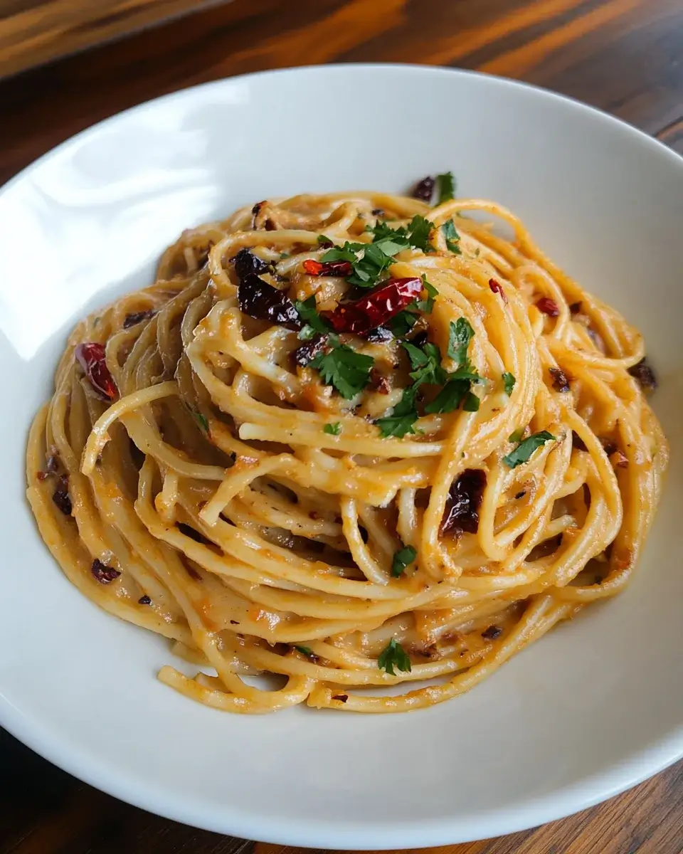 Karamellisierte Zwiebel-Pasta mit Chiliöl: Genuss pur!