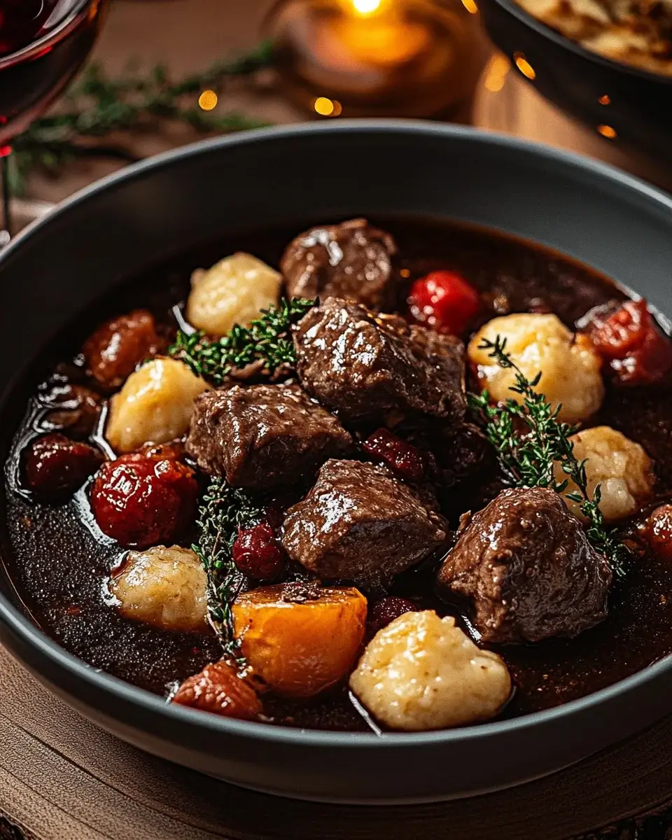 French-Style Beef Stew with Red Wine: Perfekte Zubereitung!