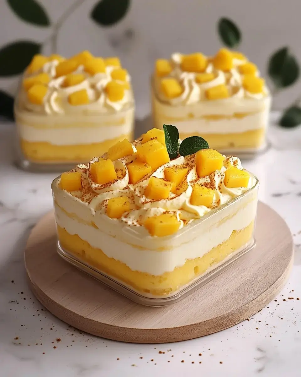 Mango-Tiramisu: Ein erfrischendes Dessert-Rezept entdecken!