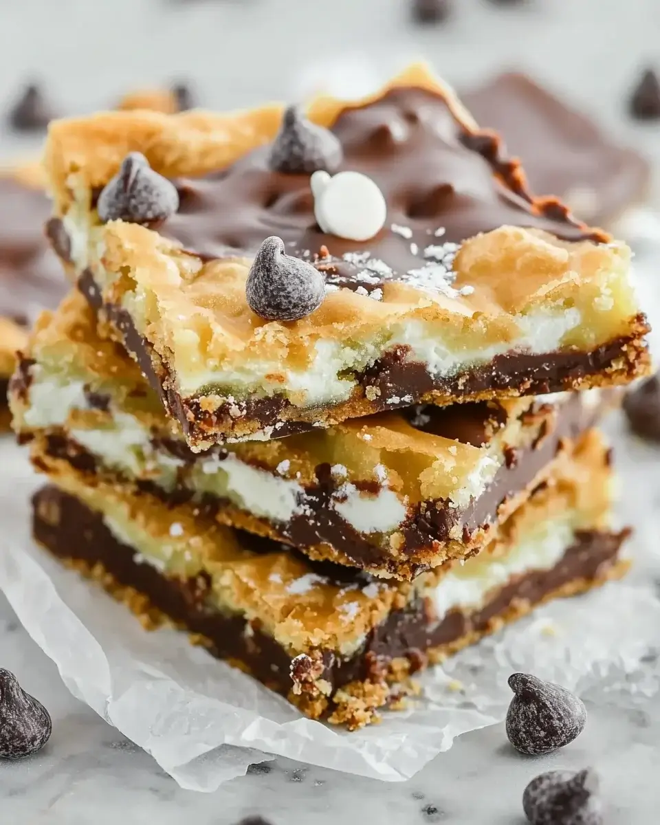S’mores Magic Cookie Bars: Entdecke das süße Rezept!