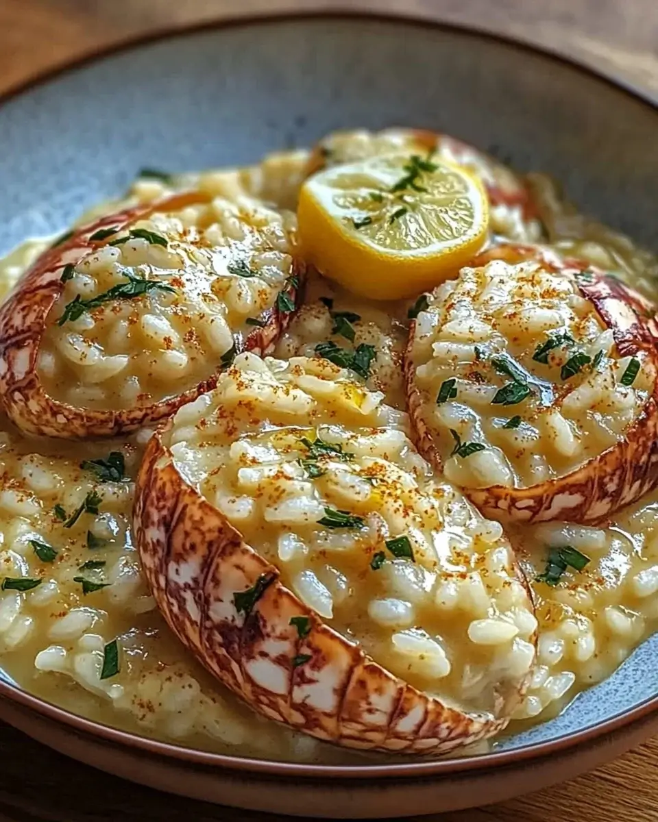 Lemon Butter Lobster Risotto: Ein Genuss für Feinschmecker!