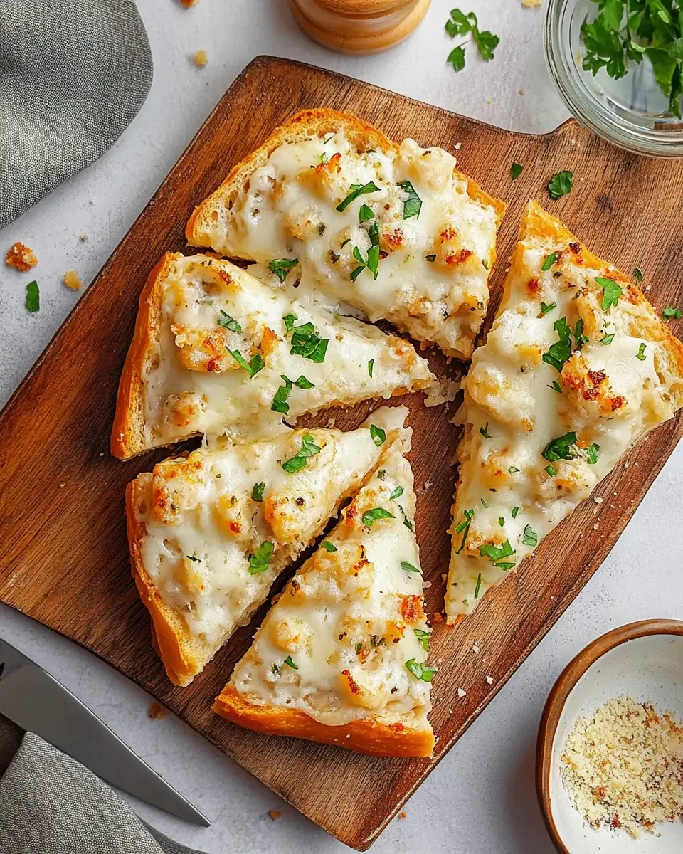 Hähnchen Alfredo mit Knoblauchbrot: Ein Genuss-Rezept!