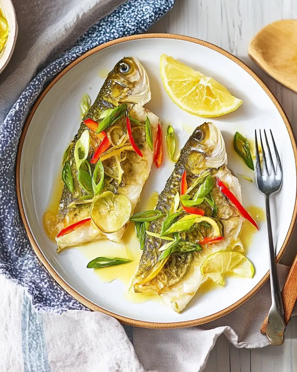 Ginger Onion Fried Sea Bass: Entdecken Sie das Rezept!