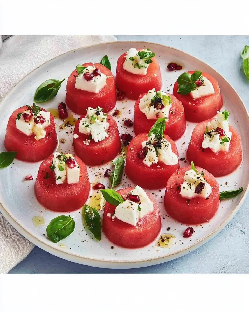 Summer Watermelon Goat Cheese: Ein erfrischender Genuss!