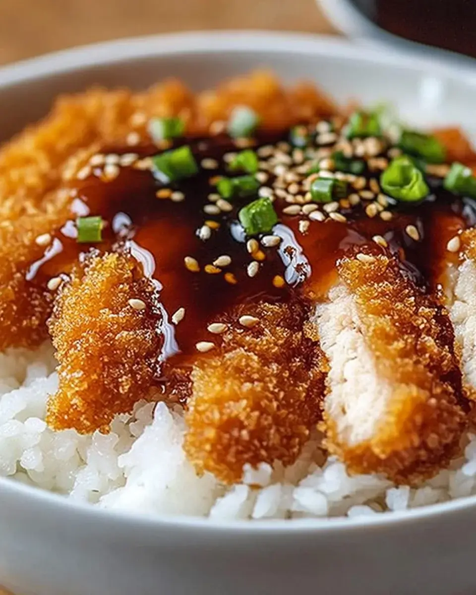 Japanese Katsu Bowls mit Tonkatsu Sauce: Leckeres Rezept entdecken!