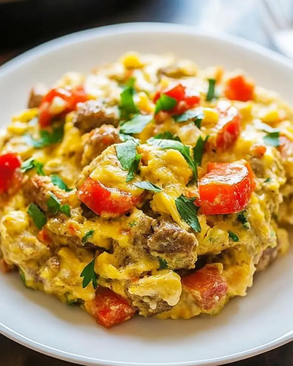 Loaded Scrambled Eggs: Schnelle und leckere Rühreier!
