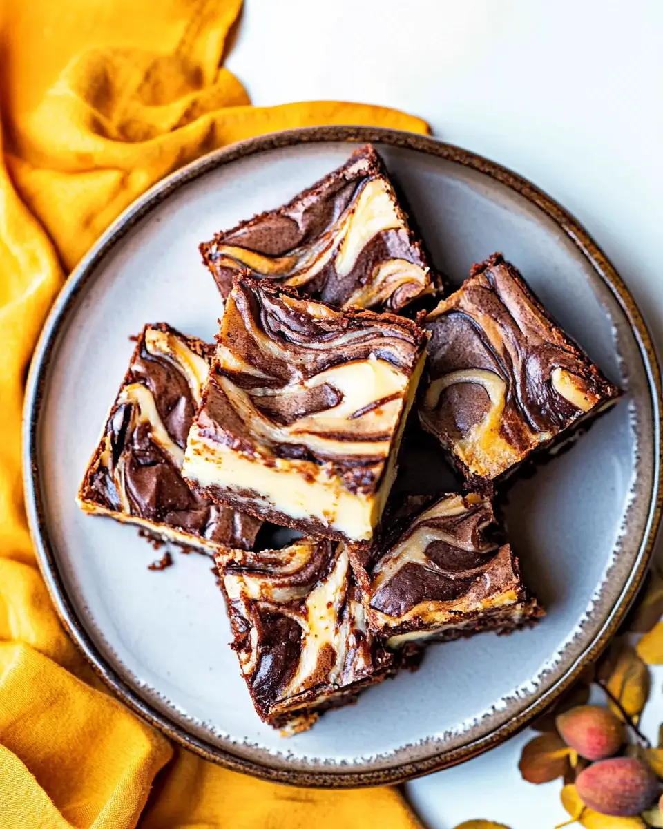 Pumpkin Cheesecake Brownies: Ein himmlisches Rezept entdecken!