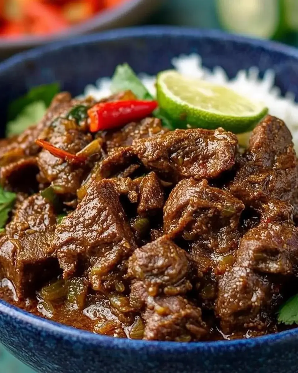 Spicy Beef Rendang: Entdecke das beste Rezept!