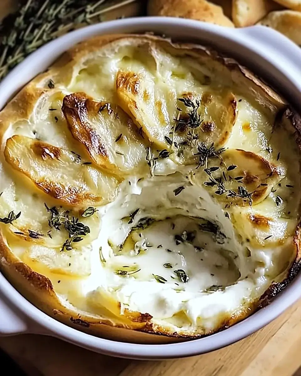 Savory Baked Brie with Garlic and Herbs: Ein Genuss!