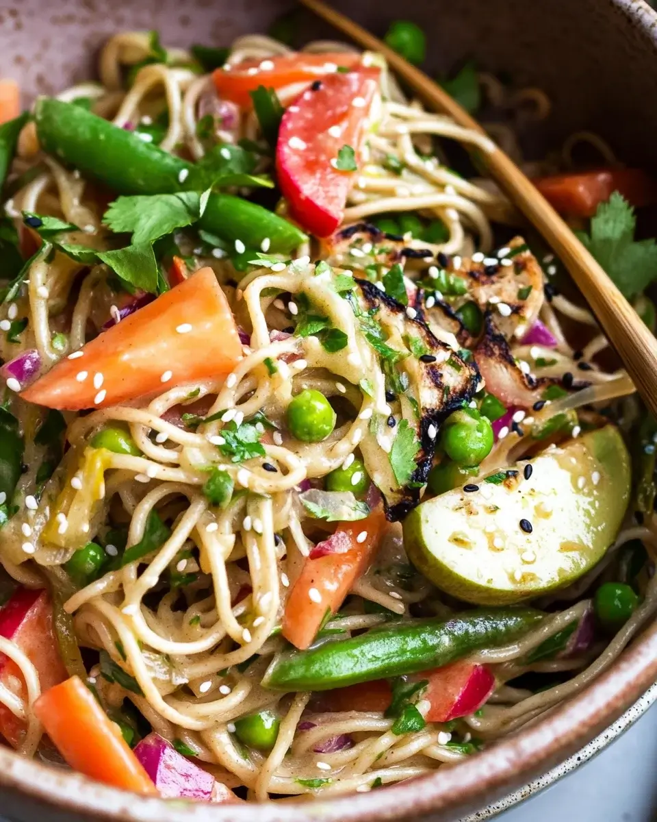 Kalte Tahini-Nudelsalat: Entdecke das perfekte Rezept!