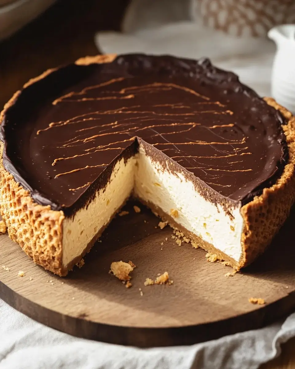 Peanut Butter Cheesecake: Der perfekte Genuss für Schokoladenliebhaber!