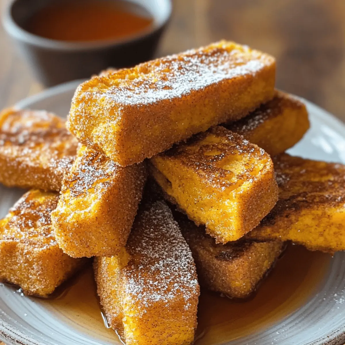 Pumpkin French Toast Sticks für ein perfektes Frühstück