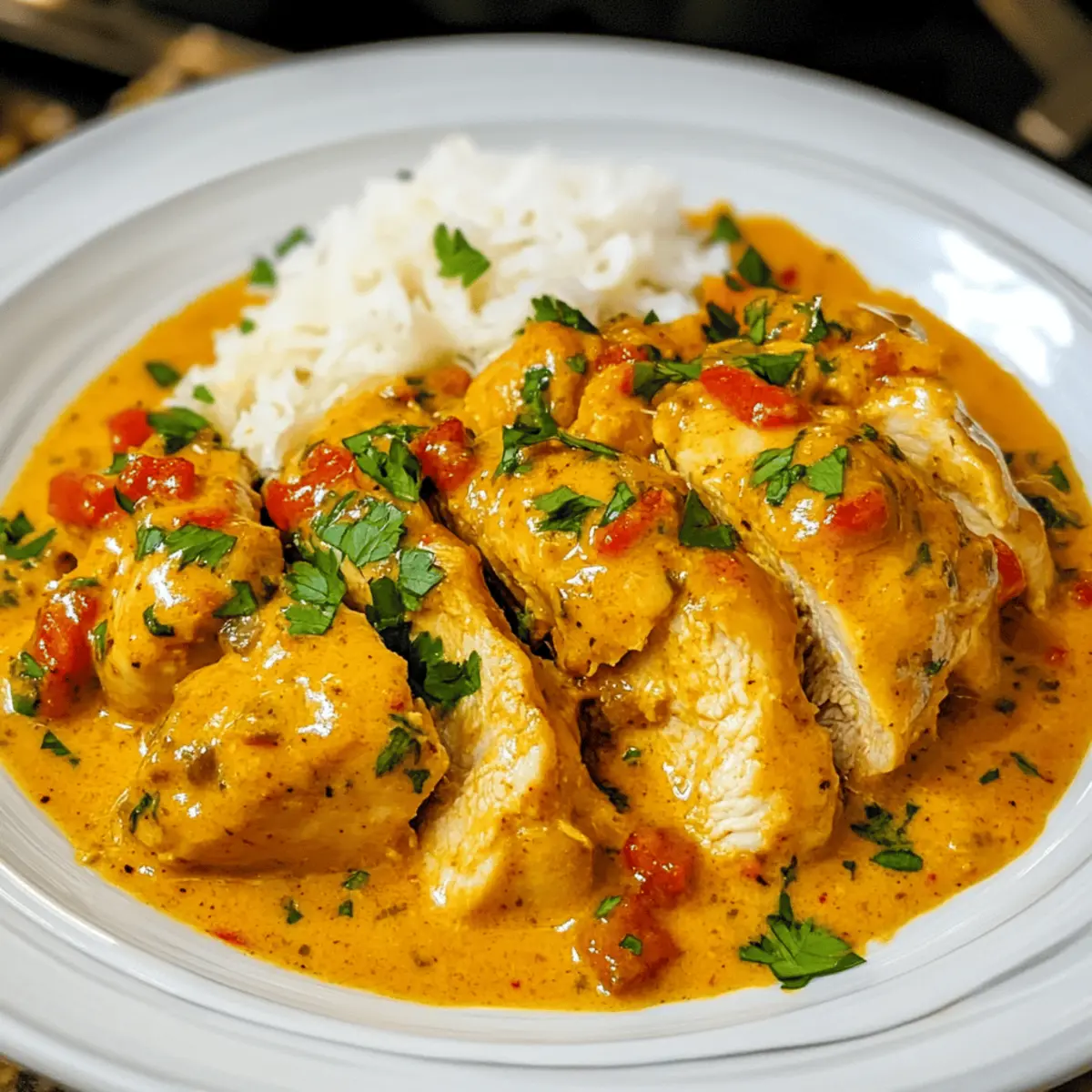 Würziges Brasilianisches Kokosnuss-Hühnchen