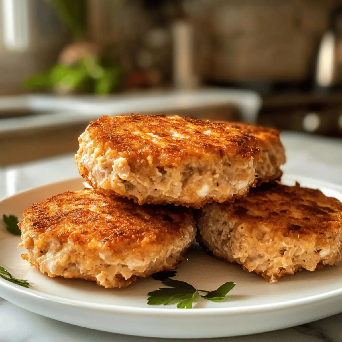 Cremige Thunfisch-Käse-Patties in 30 Minuten
