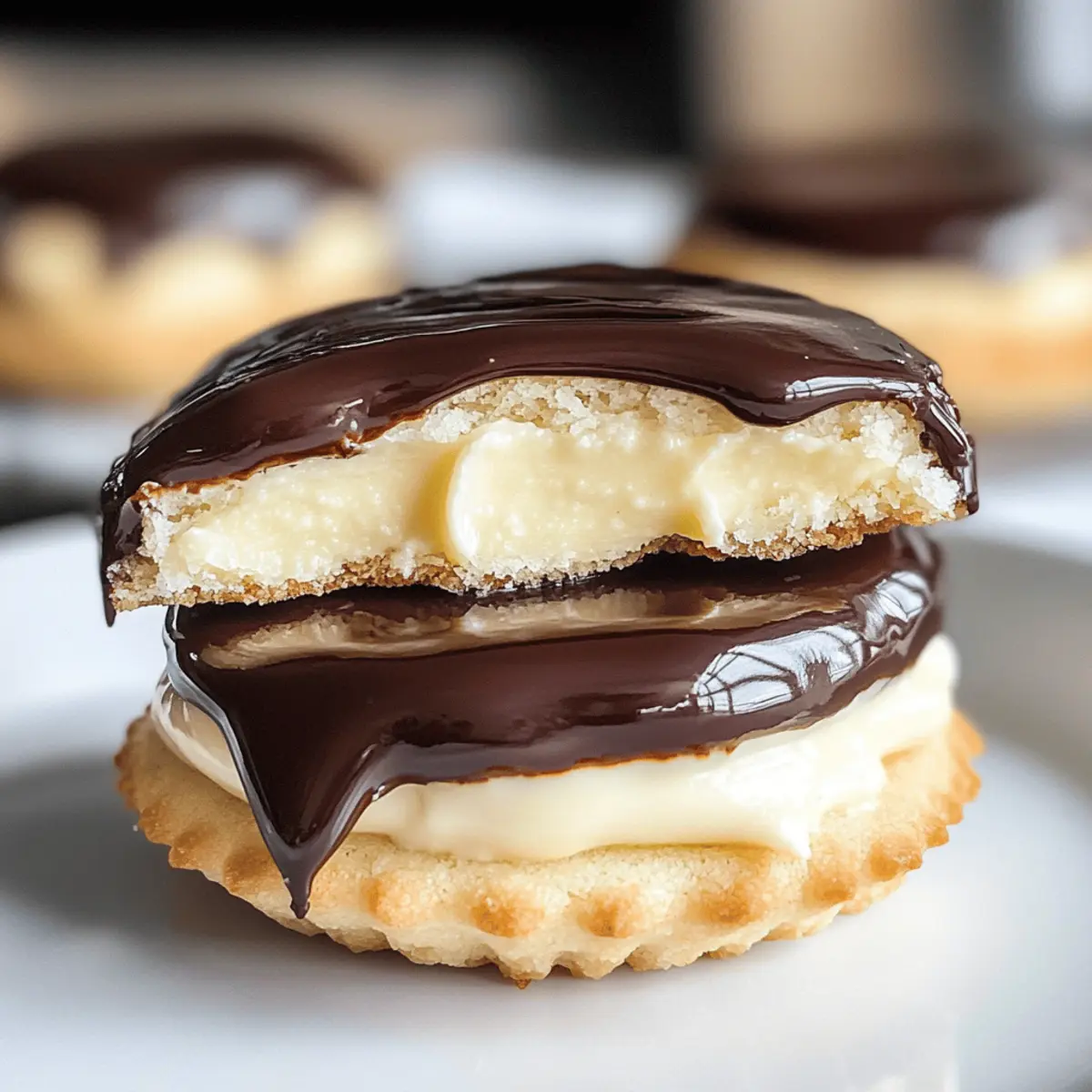 Boston Cream Pie Kekse für süße Momente