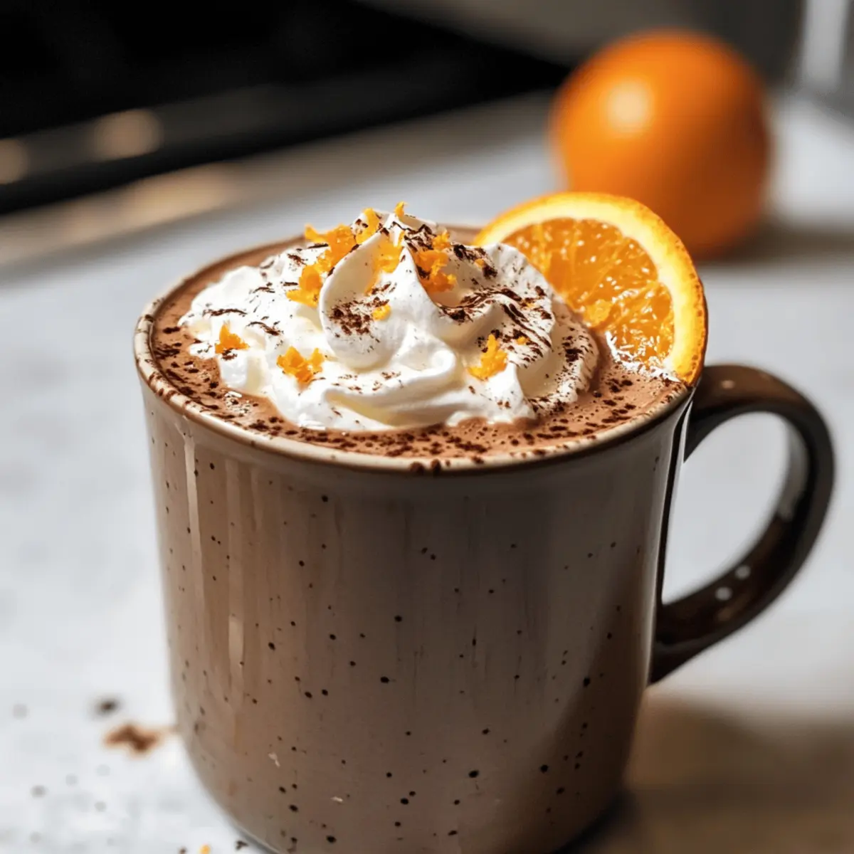 Der Ausgang: Köstlicher Orange Hot Chocolate