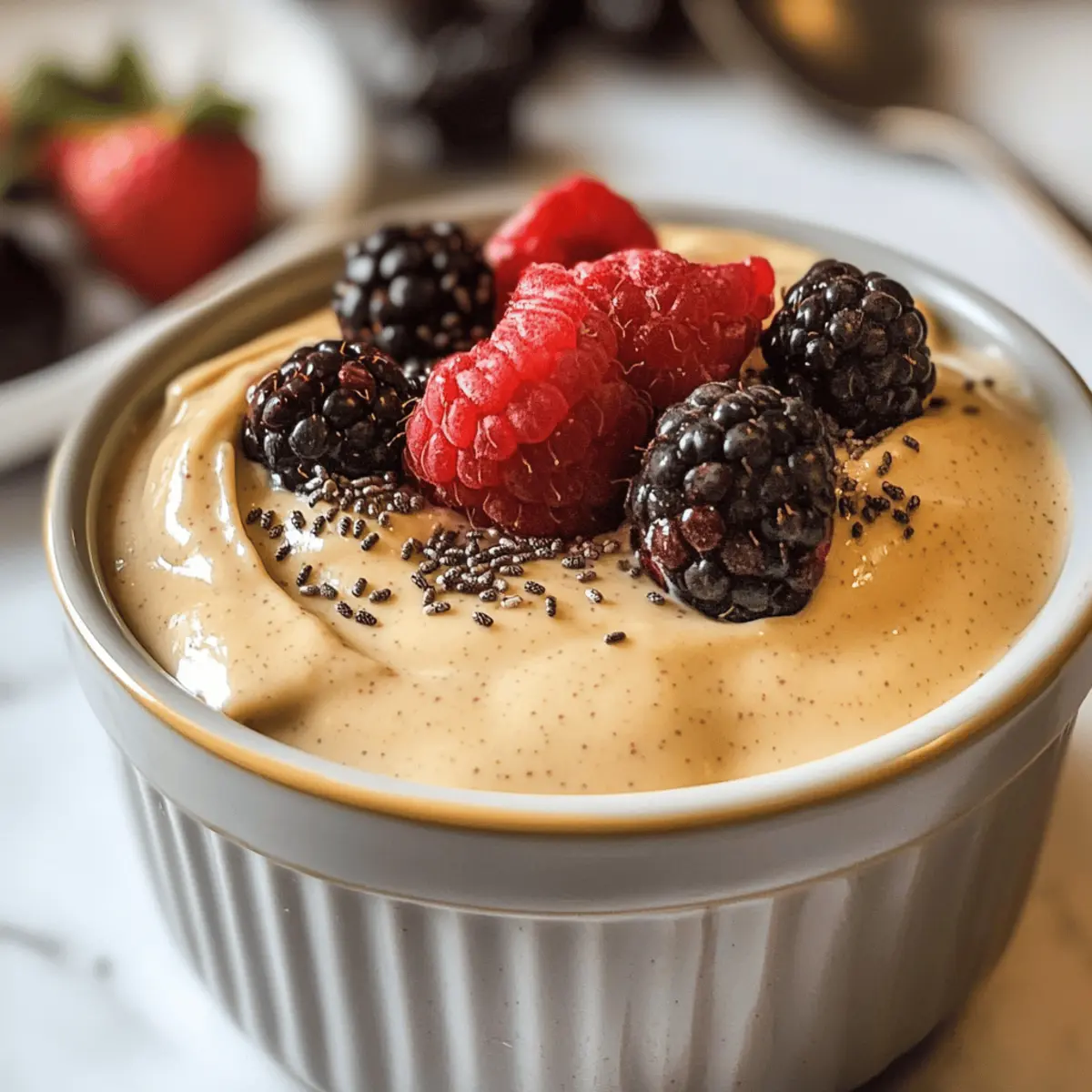 Cremiger Proteinpudding für jeden Tag