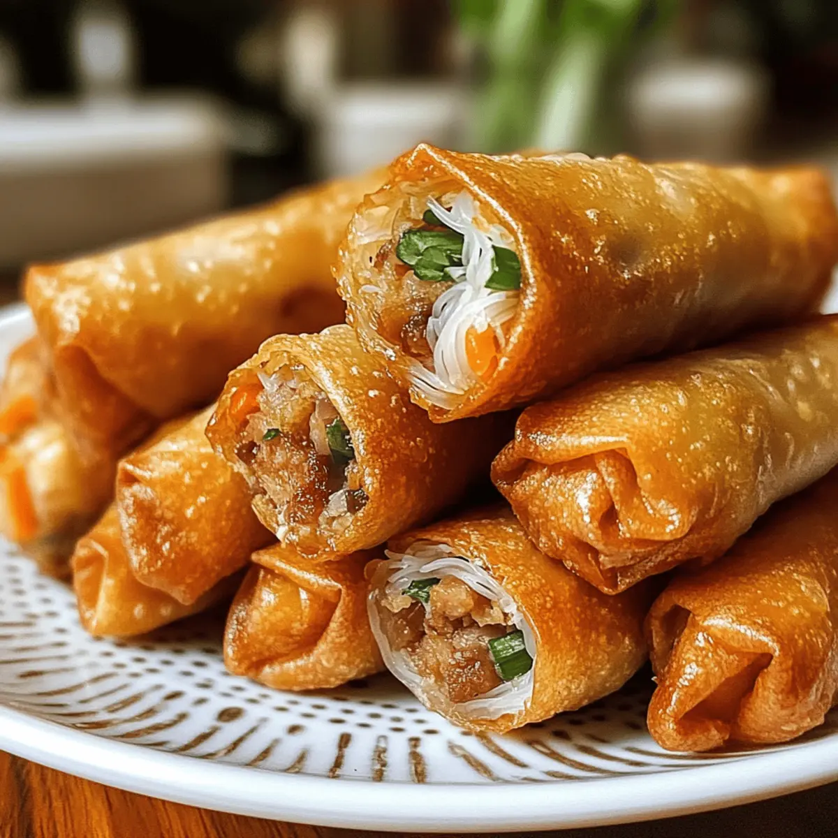Crispy Vietnamese Spring Rolls für den perfekten Genuss