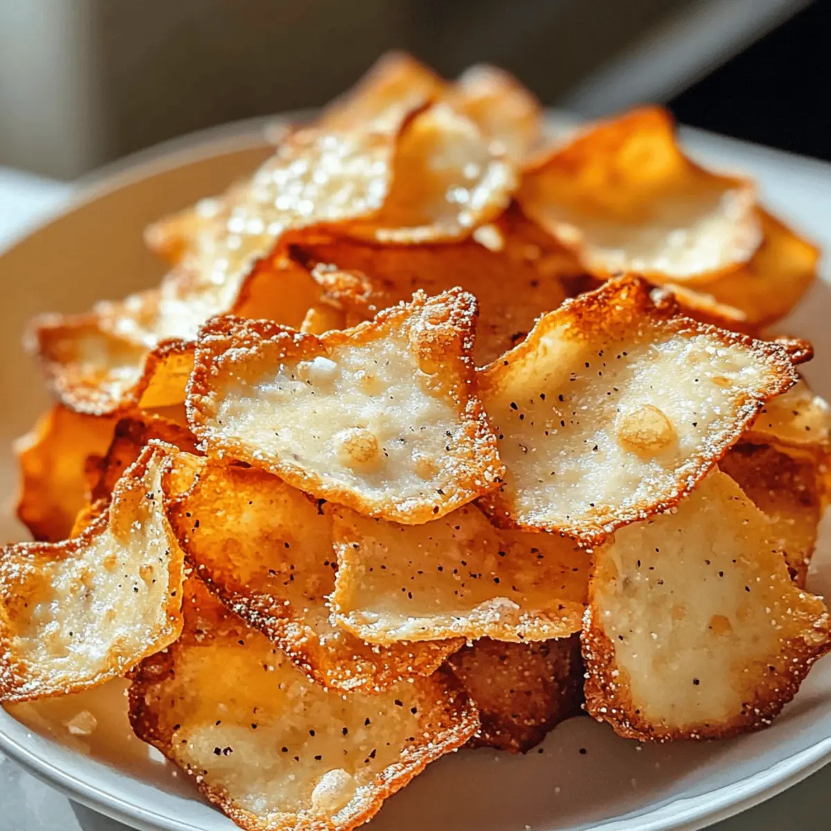 Crispy Cottage Cheese Chips für jeden Snack-Liebhaber