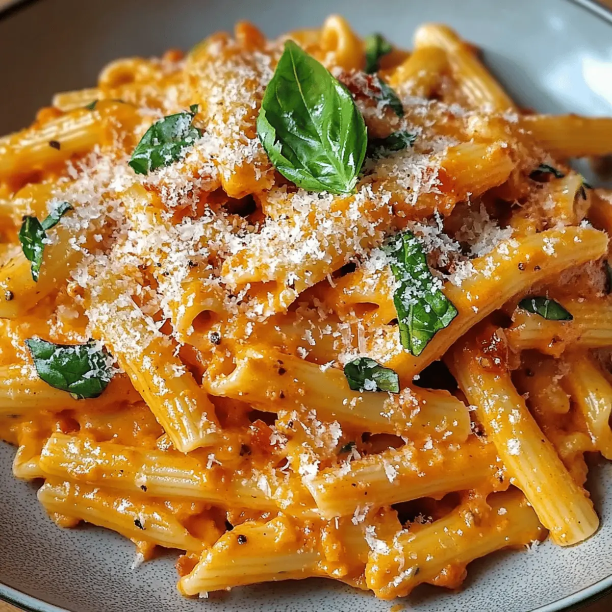 Cremige Tomaten-Knoblauch-Pasta in 30 Minuten