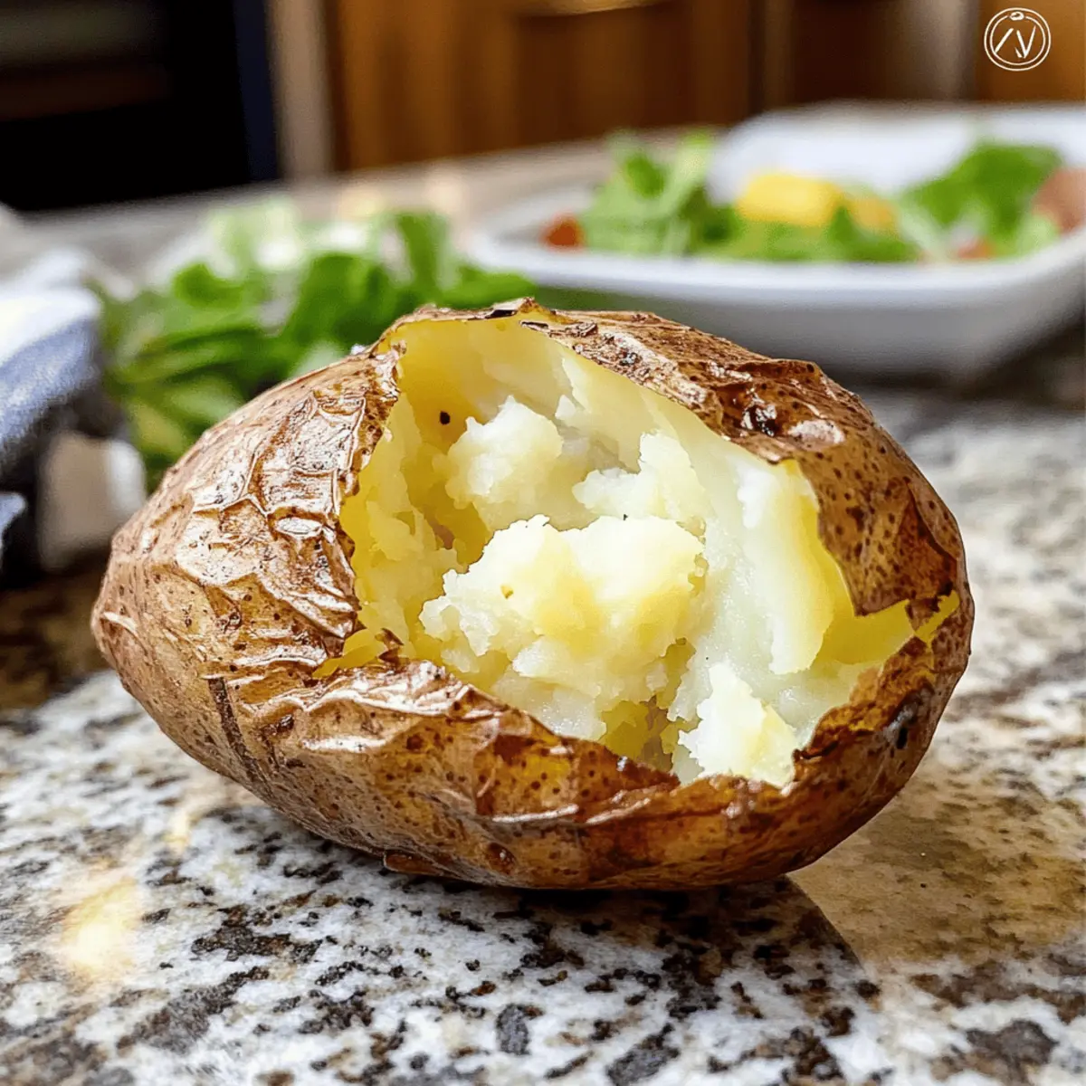 Crispy Air Fryer Baked Potatoes Rezept