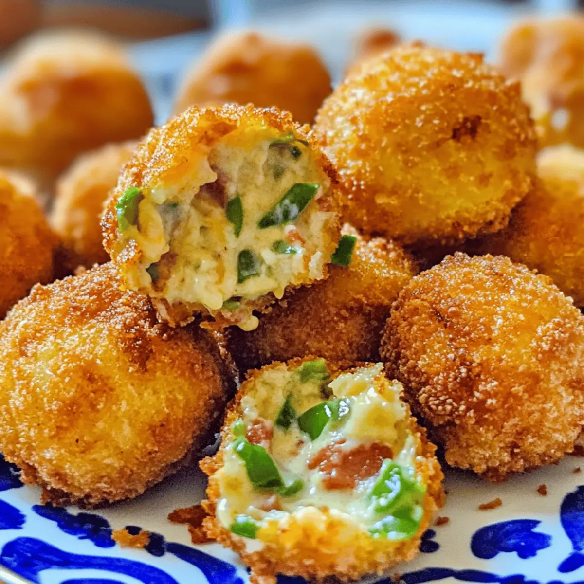 Crispy Jalapeño Popper Bites für jeden Anlass