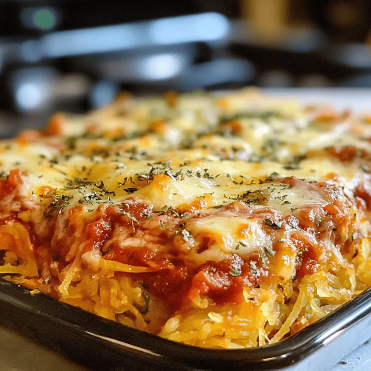 Spaghetti Squash Auflauf - Low Carb Genuss