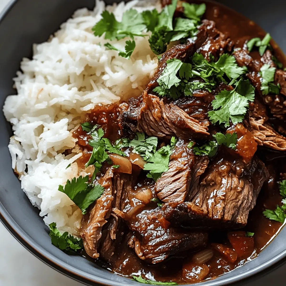 Koreanisches Rindfleischgericht im Slow Cooker