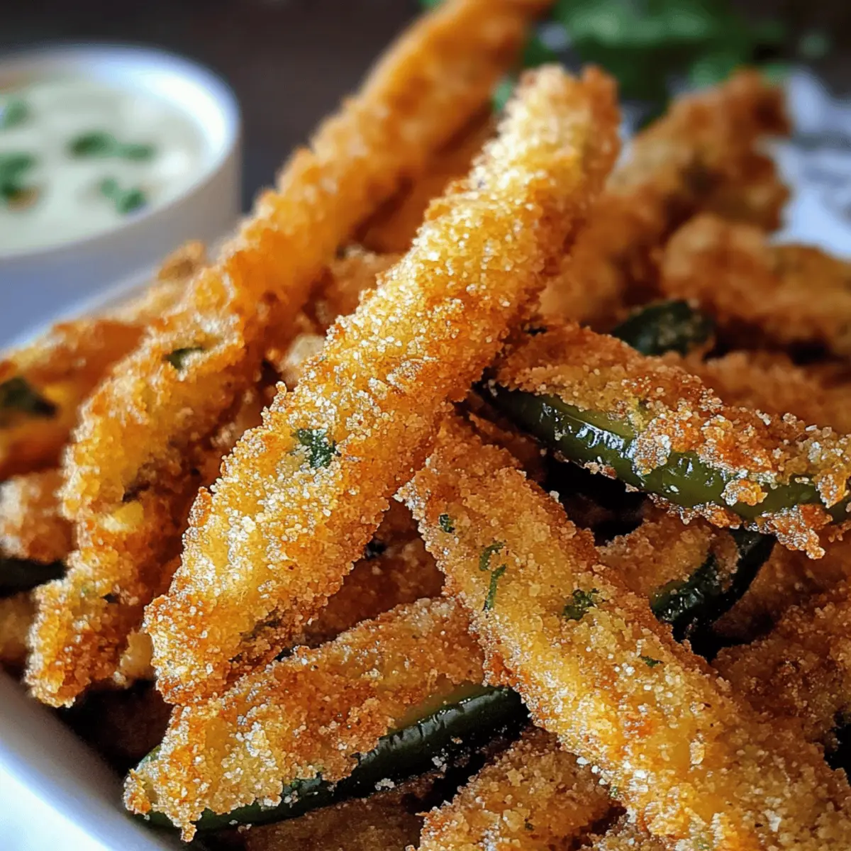 Crispy Jalapeño Fries für den perfekten Snack