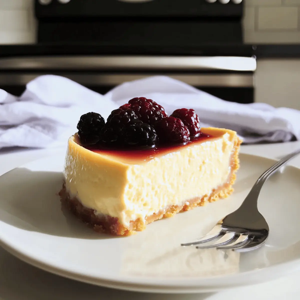 Cremige Süßensauermilch Cheesecake ganz einfach